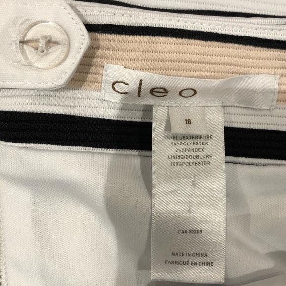 CLEO | Ottoman Striped Pencil Skirt Size 18 - Picture 6 of 10